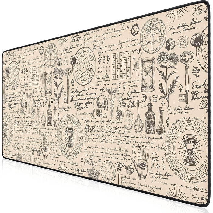 Мм - килимок для миші великого розміру - підвищує точність і швидкість - також для миші та клавіатури Roccat Razer Logitech - Alch