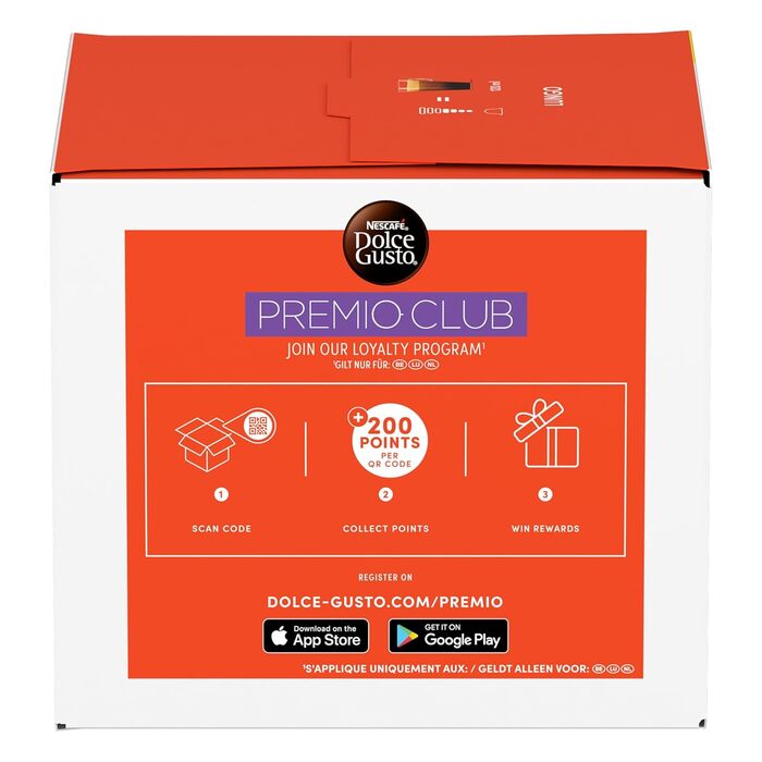 Кавові капсули NESCAF DOLCE GUSTO Lungo, упаковка з 3 шт. (3 x 30 капсул)