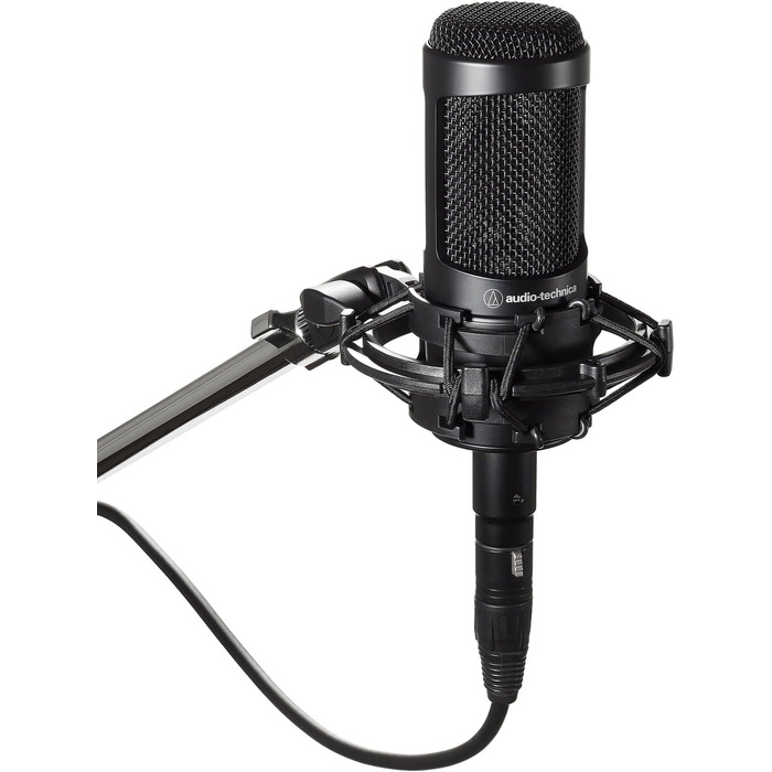 Конденсаторний мікрофон Audio-Technica AT2035 з кардіоїдною спрямованістю, чорний