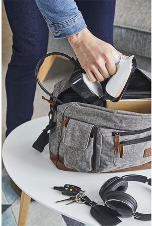 Кишенькова парова щітка Tefal Access Steam DT3030 Компактний дизайн Складна прасувальна головка Час нагріву 15 сек Легкий корпус А