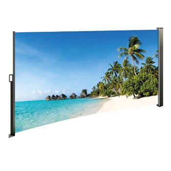 Бічний тент з фотодруком. Уривок з ПІВДЕННОГО МОРЯ ліворуч.