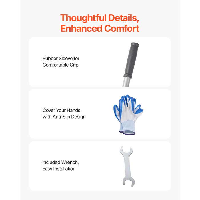 Вирівнювач газону з ручкою, розмір пластини 355x762 мм, граблі-вирівнювач з вуглецевої сталі, для вирівнювання газону, догляду за садом та гольф-полями