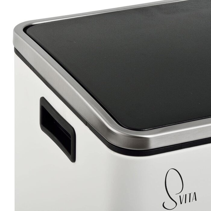 Педальний кошик для сміття 30 літрів внутрішній кошик для сміття дизайн кошик для сміття розділення сміття кошик для паперу органі