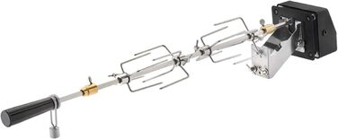 Шампур RSLE преміум-класу, високоякісний шампур для барбекю-станцій RSLE для VIDERO G2/G3, MAGNUM G3 і чайника-гриль 1 F60 з кільц