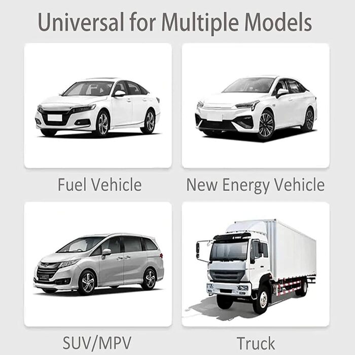 Чохли для сидінь NURII з підігрівом 12 В, інтелектуальне керування, регульована температура Підігрів сидінь Uto 12 В Універсальні комфортні чохли для сидінь Uto для вантажівки, -1Pckung 1Pckung (G, 1 упаковка)