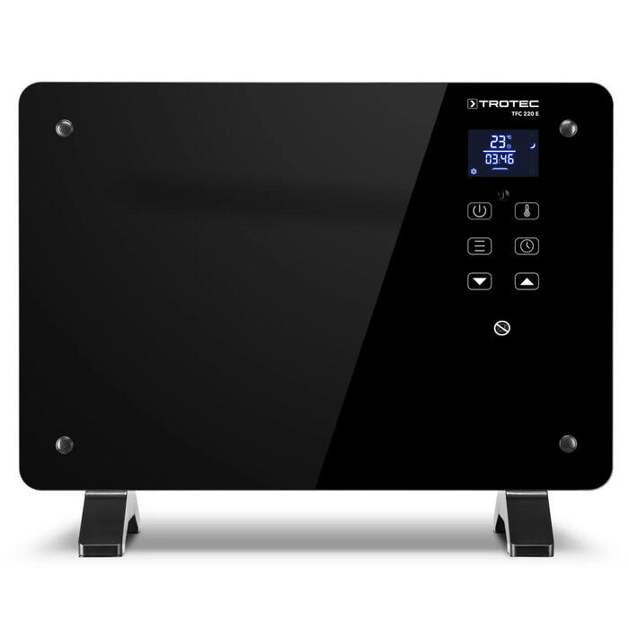 Тепловентилятор керамічний Trotec TFC 220 E 2200W Black (1410000690)