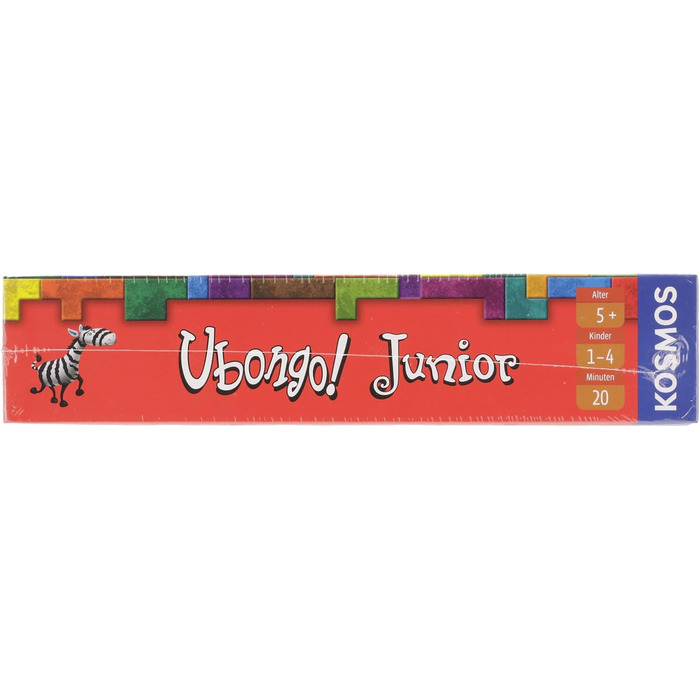 Космос 683429 Убонго Юніор, швидка дитяча гра від 5 років, гра-головоломка, для 1-4 осіб, настільна гра, сімейна гра, подарунок на день народження