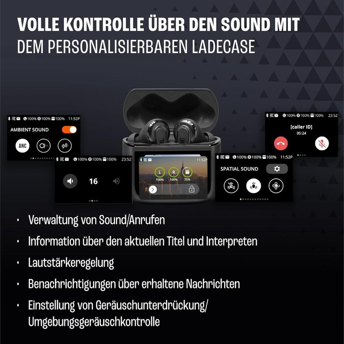 Навушники з розумним зарядним пристроєм, 40 годин автономної роботи, True Adaptive Noise Cancelling 2.0 та JBL Spatial 360 Sound з