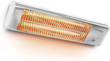 Інфрачервоний обігрівач для тераси TROTEC IR 1200 S Потужність нагріву 600 Вт / 1200 Вт Настінний монтаж