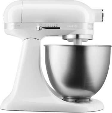 Кухонний комбайн Kitchenaid 5KSM3310XEWH, білий одинарний