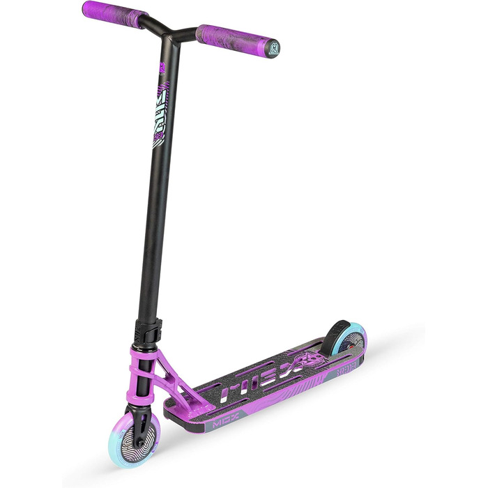 Самокат-шредер Педальний самокат Самокат Kickscooter Самокат Stunt Scooter (фіолетовий)