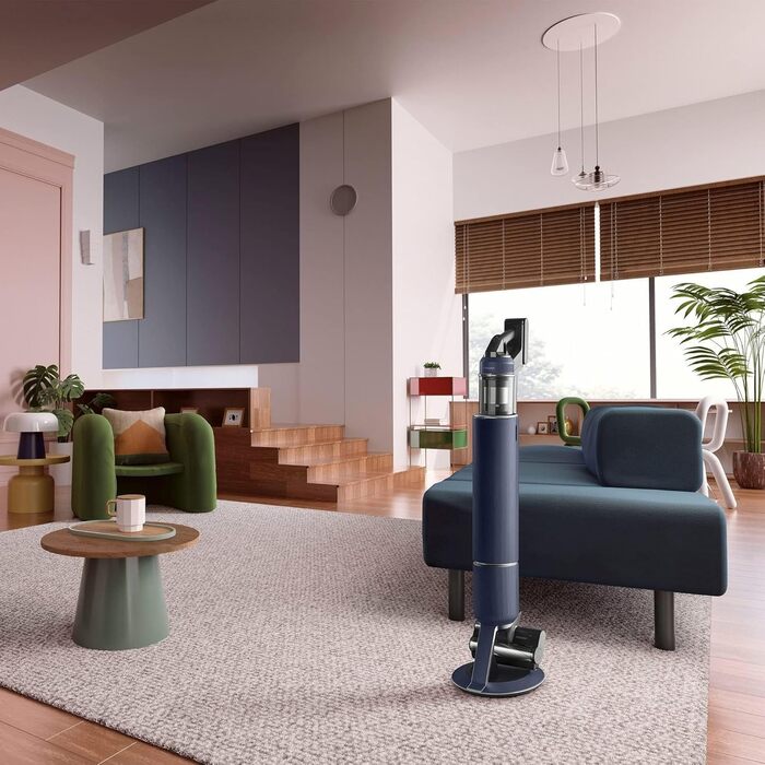 Бездротовий пилосос Samsung Bespoke Jet Plus Battery Wet & Clean, телескопічний, універсальна станція для прибирання, вкл. запасну