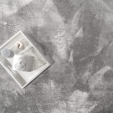 Килим для вітальні з високим ворсом пухнастий хутряний килим штучне хутро плюшевий кошлатий м'який штучне хутро, розмір 200x290 см