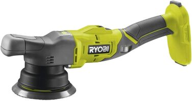 Акумуляторна ексцентрикова полірувальна машина RYOBI 18 В ONE PRO R18P-0 (полірувальний диск 125 мм, діаметр коливань 8 мм, швидкі