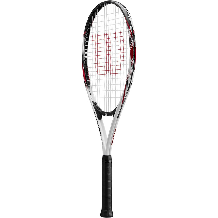 Тенісна ракетка Wilson Fusion XL, алюміній, важка ручка з балансом, 291 г, довжина 69,9 см, розмір хвата 2