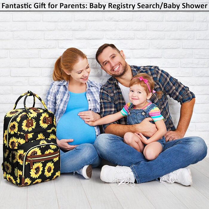 Сумка для підгузників рюкзак сумка для жінок великої місткості, дитяча сумка з ізольованими кишенями багатофункціональні сумки для