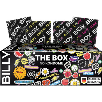 Презервативи BILLY BOY The Box, мікс 50 шт
