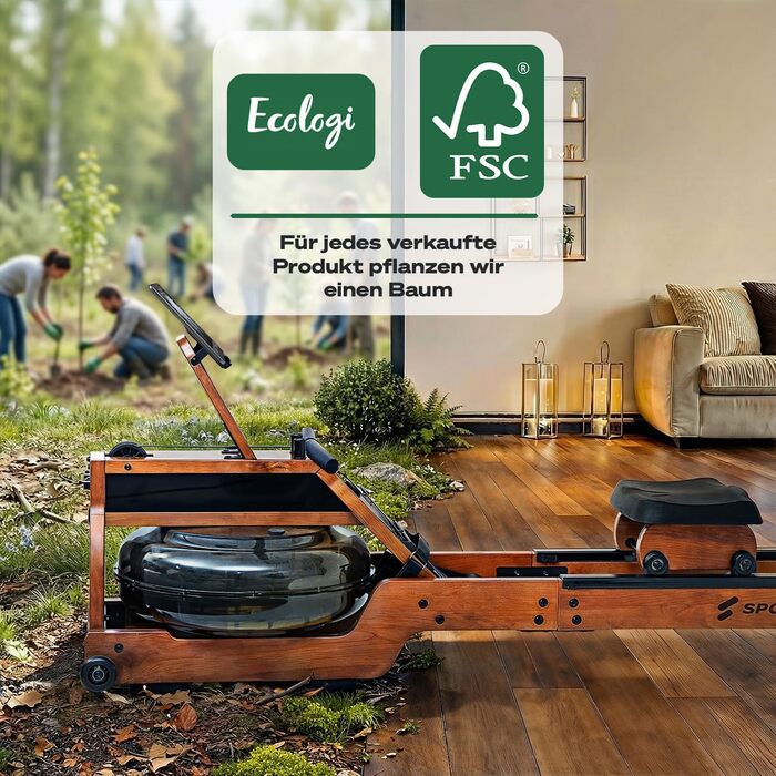 Домашній гребний тренажер з водонепроникним або магнітним опором, світлодіодним дисплеєм, сумісністю з додатком Bluetooth, подвійною ковзною рейкою, тихою роботою, ергономічним сидінням, тренуванням для всього тіла, вертикальним зберіганням, PROwer/WRX500