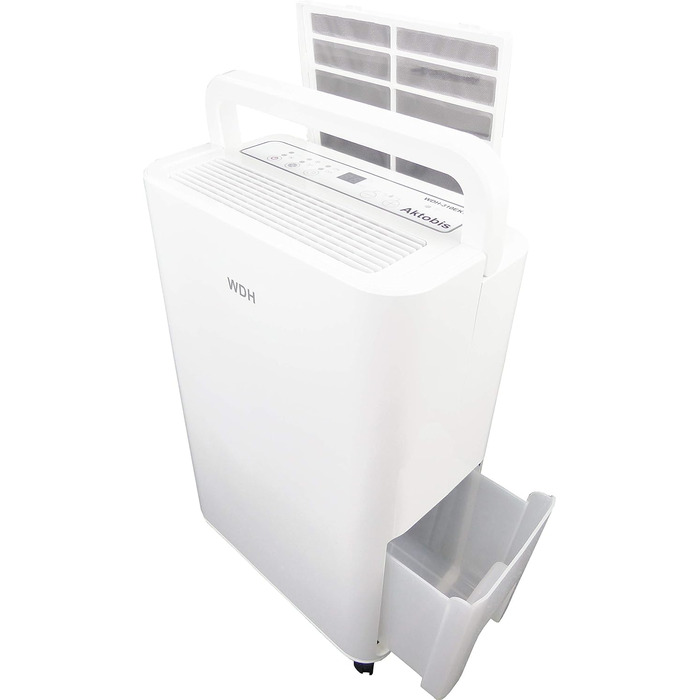 Осушувач повітря Aktobis, будівельна сушарка WDH-310EKW (до 12 л/добу цифровий WLAN)