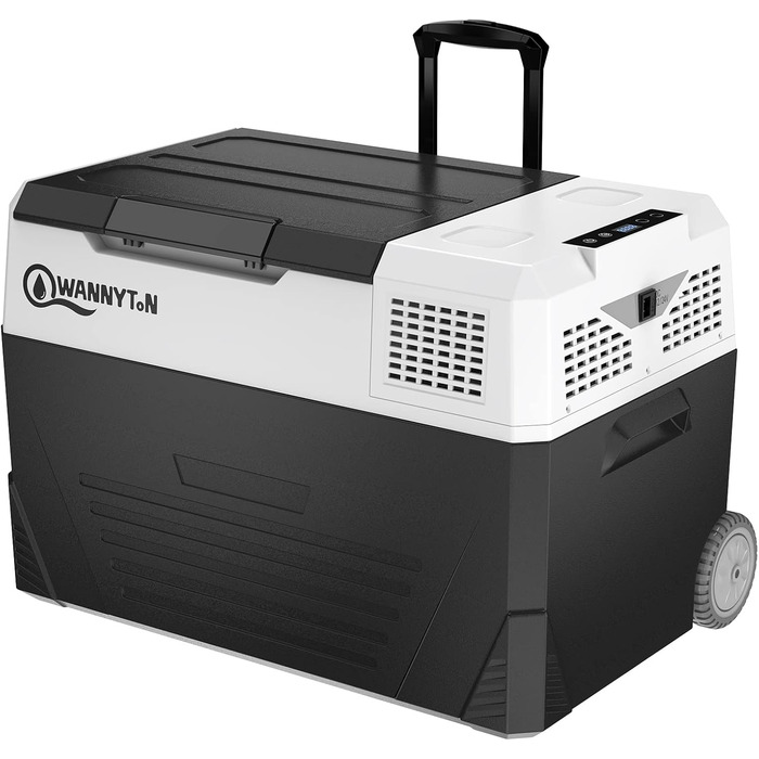 Електричний компресорний холодильник, автомобільний холодильник 58 літрів, 12/24/100-240 В, міні-холодильник для автомобіля, ванта