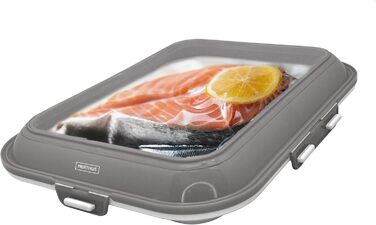 Багаторазова вакуумна ємність для зберігання продуктів ідеально підходить для фруктів, овочів, мяса та риби, 889