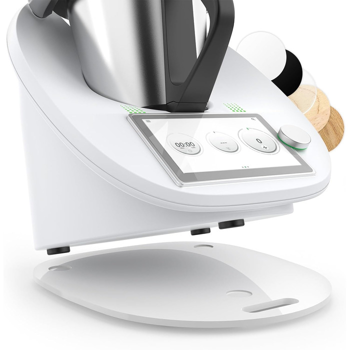 Розсувна дошка Victorious для Thermomix TM6 TM5 Glider Легка рухома акрилова дошка - біла біла глянцева