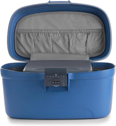 Легка косметичка, 36 см Синя (лазурна)