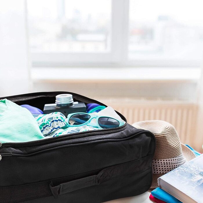 Комплект ручної поклажі з 2 шт. TB023-830 Чорний, 55 см, 42 л, Чорний, 5 Cities The Valencia Collection