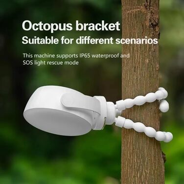 Багатофункціональний ліхтар для кемпінгу на відкритому повітрі, водонепроникний, з USB-зарядкою, портативний світлодіодний надзвичайно яскравий ліхтар для намету