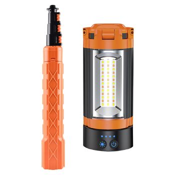 Ліхтар для кемпінгу з підставкою світлодіодний ліхтар-штатив, 10000 мАг, водонепроникний, магнітний, з регульованою яскравістю, для намету Пікніки, походи, скелелазіння для кемпінгу на свіжому повітрі, пригоди