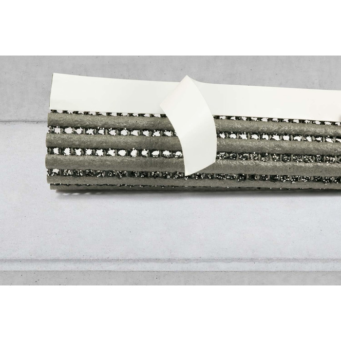 Безпечний килимок для підніжок - Килимок для підніжок перець- сіль без алюмінієвого краю