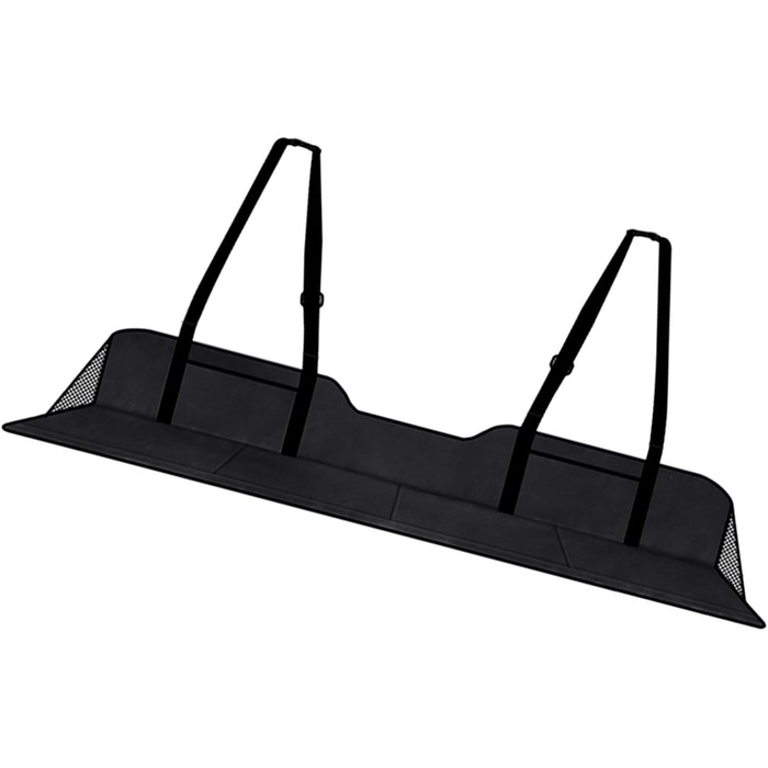 Матрац-подовжувач заднього сидіння автомобіля Матрац для кемпінгу Складаний матрац для заднього сидіння Подовжувач заднього сидіння Подовжувальна панель матраца заднього сидіння з сумкою для зберігання для вантажівок, риболовлі, кемпінгу, чорного кольору