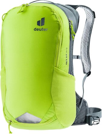 Велосипедний рюкзак Deuter Race Air 14+3, mineral-grove, 17 л, з системою Aircomfort