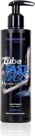 Водний гель-лубрикант Extasialand Lube Fastwet, 250 мл