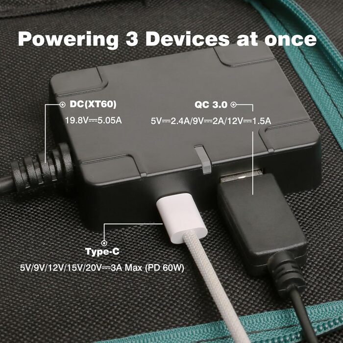 Портативна електростанція S500 із сонячною панеллю 100 Вт, сонячним генератором 518 Втгод, вихідною потужністю змінного струму 500 Вт (пікова 1000 Вт), портом USB-C 65 Вт для вечірок, подорожей, кемпінгу, використання в автофургоні, в екстрених ситуаціях 