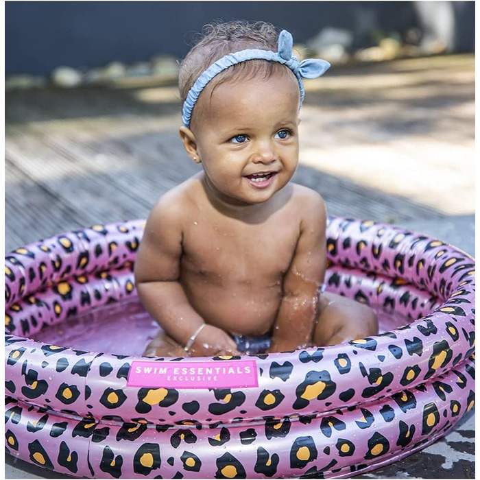 Необхідні речі для плавання. Надувний поплавок для басейну (Дитячий басейн Panther Rose Gold) 19 x 6 x 24 см