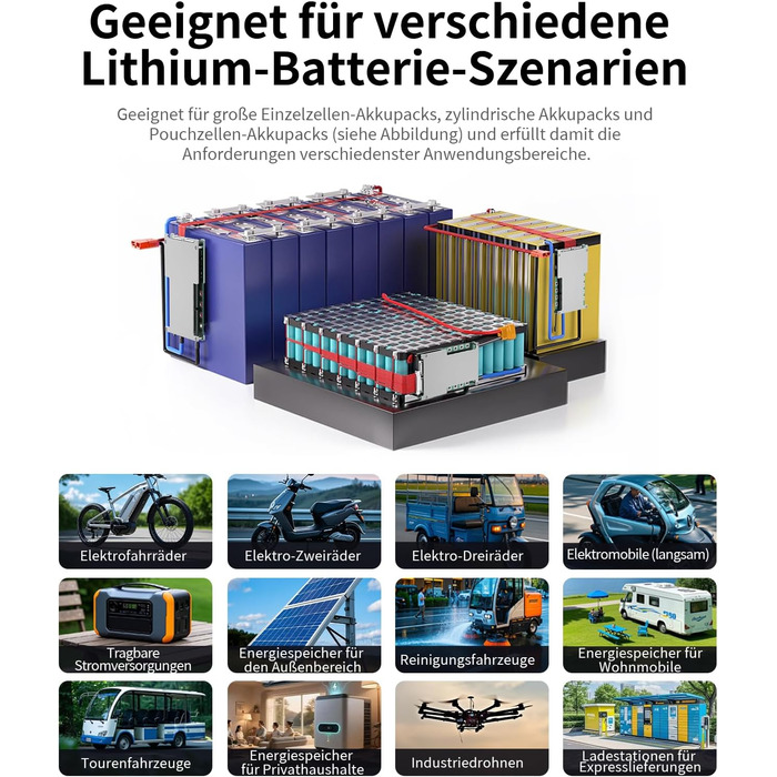 Плата захисту літієвої друкованої плати BMS 13S 48V 30A з балансувальним виводом та NTC, розділений порт, десять функцій захисту, система керування літій-іонним акумулятором, Li-Ion BMS