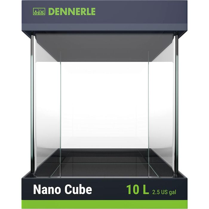 Міні-акваріум Dennerle Nano Cube 10 літрів - 20 x 20 x 25 см