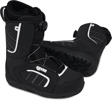 Черевики для сноуборду Raven Target ATOP/Moz зі швидким зняттям 47 (30,5 см) чорні