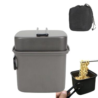 Посуд для кемпінгу на свіжому повітрі, антипригарний кемпінговий посуд, виготовлений з алюмінію для використання на свіжому повітрі, аксесуари для кемпінгового спорядження