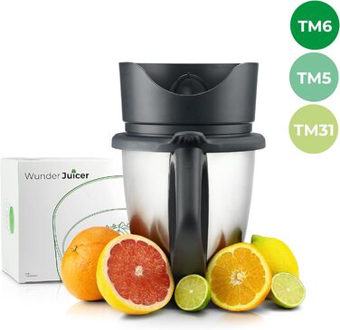 Соковижималка WunderJuicer для Thermomix TM6, TM5 & TM31 Соковижималка і соковижималка для цитрусових Зроблено в Німеччині