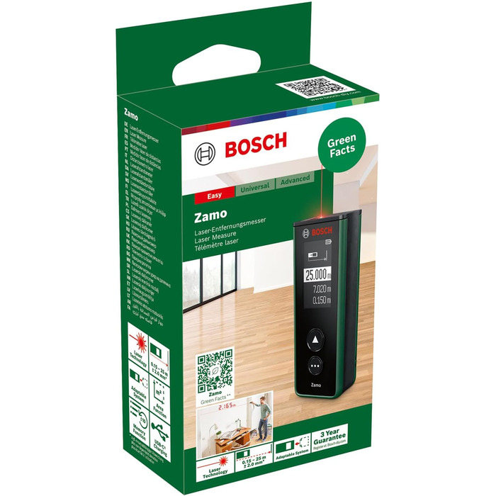 Лазерний далекомір Bosch Zamo 4-го покоління