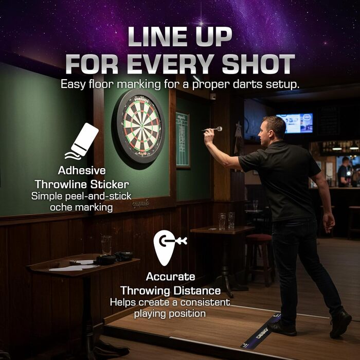 Мішень для дартсу Mission Darts Home Center, набір дартсу, що включає мішень для дартсу та 2 набори дартсу, рамка-пазл