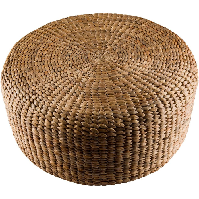 Пуф-сидіння 60 см, водяний гіацинт, натуральний стілець