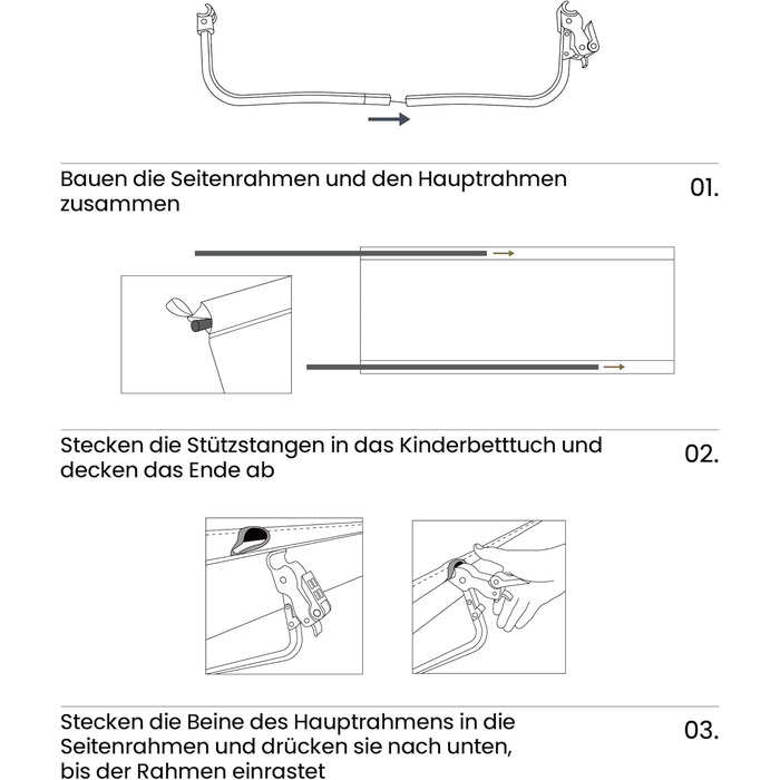 Складане похідне ліжко, портативне кемпінгове ліжко, легке, складне кемпінгове ліжко до 180 кг для намету, для активного відпочинку на природі, для подорожей, саду, офісу (190 70 18 см) сірого кольору