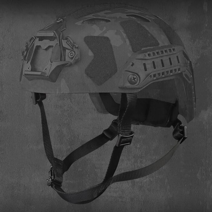 Тактична регульована система підвіски на шиї, система ремінця для підборіддя шолома, аксесуари для тактичних шоломів Fast Me IBH Airsoft CS