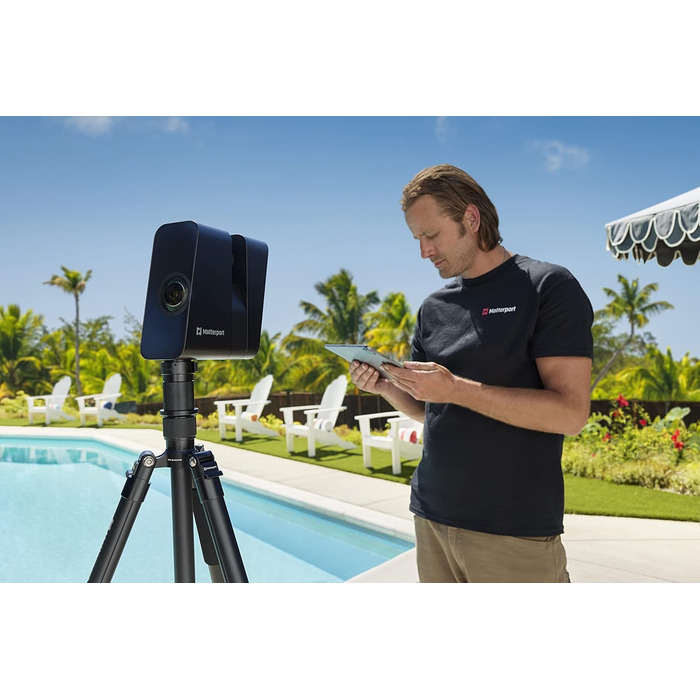 Найшвидша цифрова камера зі сканером 3D lidar для створення професійних 3D віртуальних турів із 360 переглядами та фотографіями 4K