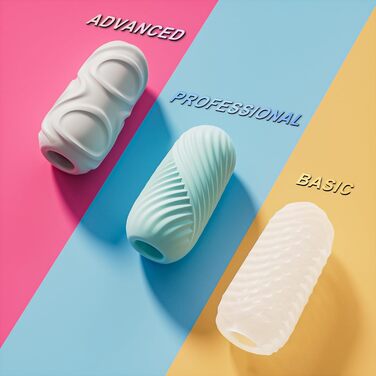 Мастурбатор-яйце Humbuzz для чоловіків, 3 моделі, силіконове