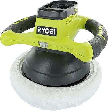 В літій-іонний 25,4 см 2500 об/хв акумуляторний орбітальний буфер/полірувальник з 2 насадками (акумулятор не входить до комплекту,