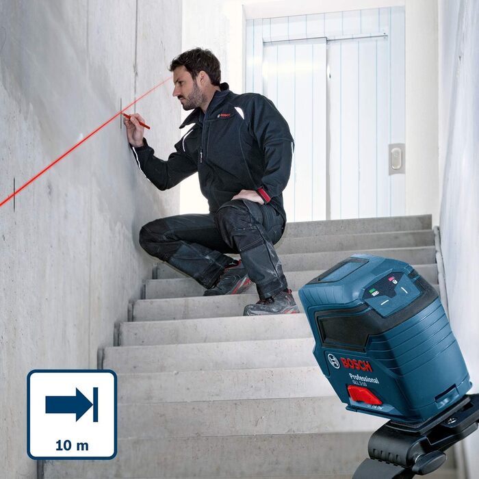 Лінійний лазерний рівень Bosch Professional GLL 2-10